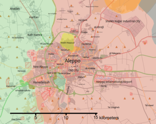阿勒颇攻势 16年9月 12月 维基百科 自由的百科全书