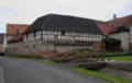English: Half-timbered building in Alsfeld Eudorf Ziegenhainer Strasse 24, Hesse, Germany This is a picture of the Hessian Kulturdenkmal (cultural monument) with the ID 12470 (Wikidata)
