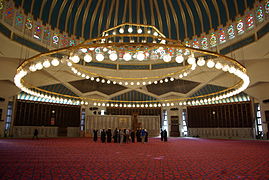 King Abdullah I Mosque (interior)