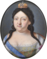 Anna of Russia by anonym after Caravaque (19c, Royal coll.).png