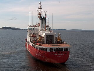 CCGS <i>Ann Harvey</i> Canadian Coast Guard buoy tender and SAR ship