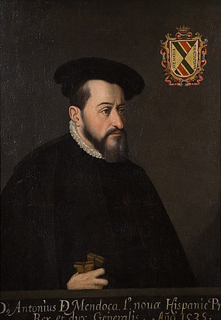 <span class="mw-page-title-main">Antonio de Mendoza</span> 1st Viceroy of New Spain, (r. 1535-50); 3rd Viceroy of Peru (r. 1551-52)