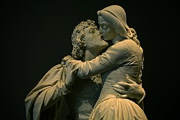 Antonio Tantardini (1829-1879) Faust și Margherita (Sărutul) (1861) .jpg