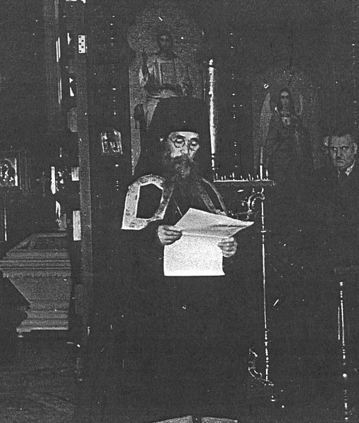 File:Archimandrite Nicholas (Ono) reading his nomination homily.jpg