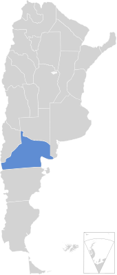 Argentina map Río Negro.svg