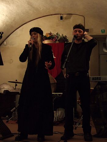 Ataraxia live at Rossena, Emilia Romagna