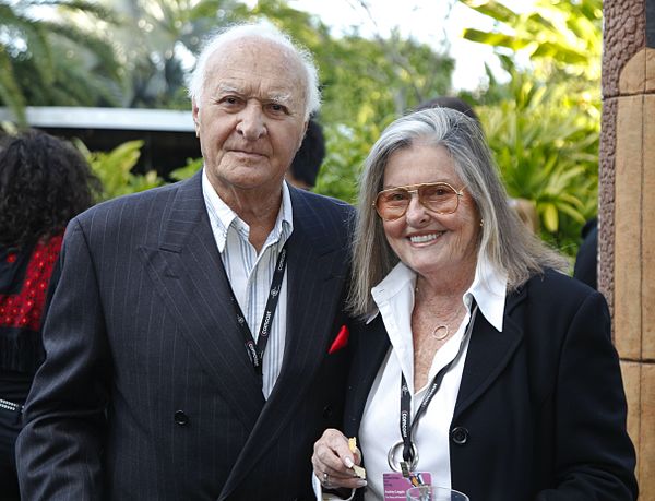 Robert and wife Audrey at the 2012 Miami International Film Festival