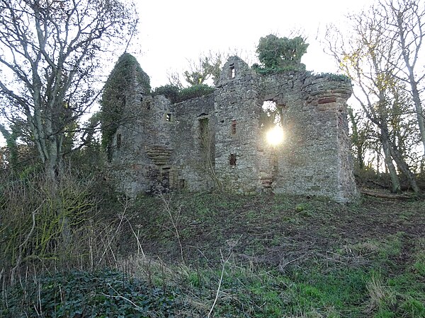 Auldhame Castle, close neighbour to the Douglas family's Tantallon Castle