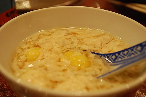 Aunt Lay Leong's Barley, Gingko, Beancurd Sheet Dessert Soup (3978777779)