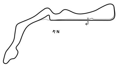 Autodrom Most layout