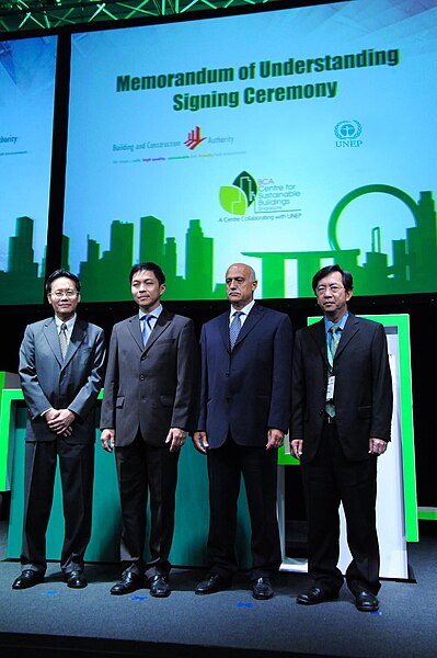 File:BCA-UNEP Memorandum of Understanding Signing Ceremony at the International Green Building Conference 2011.jpg