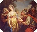 «Rebekka og Elieser». Maleri av Marcello Bacciarelli, 1772-1773