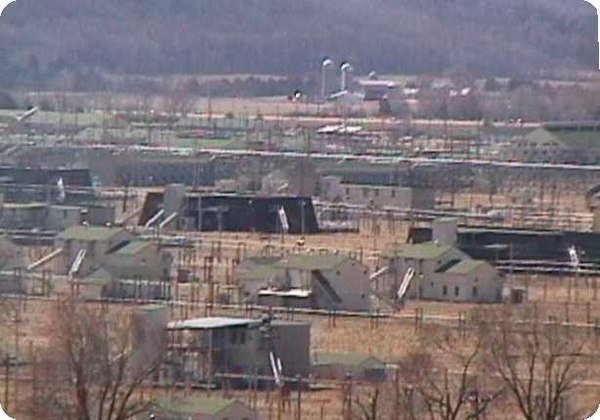 General view toward west, Badger Army Ammunition Plant before demolition