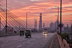 Image 17The Azadi Chowk is located near the Badshahi Mosque. (from Lahore)