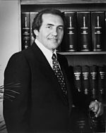 Jim Barker was Oklahoma's longest-serving Speaker Barker Jim Speaker 1989.jpg