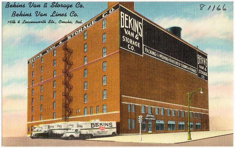 File:Bekins Van and Storage Co., Bekins Van Lines Co., 16th and Leavenworth Sts., Omaha, Neb (81166).jpg