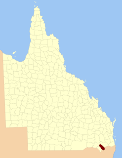 County of Bentinck Cadastral in Queensland, Australia