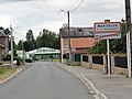 Bichancourt (Aisne) city limit sign Marizelle.JPG