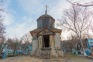 Biserica de lemn „Sf. Arhangheli Mihail și Gavriil”⁠ din Vorniceni, raionul Strășeni (1839). Fotograf: IurieSvet