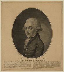 Jean-Pierre Blanchard,  vor 1786