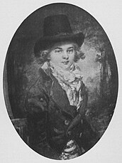 Retrato de Augustine Ritt, década de 1790