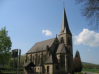 Willebadessen Town in North Rhine-Westphalia, Germany