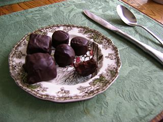 Bourbon ball Chocolate confection from the Southern United States