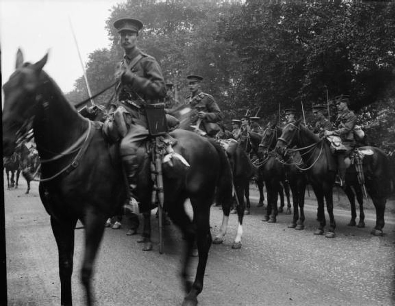 Британская кавалерия 1914