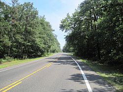 אתר מעבר הכביש PRR וכביש הצומת (CR 645)