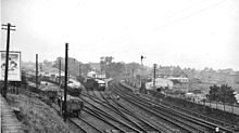 The old station and goods yard in 1961 Bucksburn railway station 1934536 d985f93e.jpg