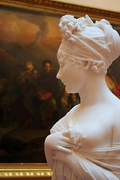 File:Bust of Juliette Recamier, the Kim K of Late 18th Century Lyon (by Joseph Chinard) in the Lyon Musee des Beaux Artes (13967537729).jpg