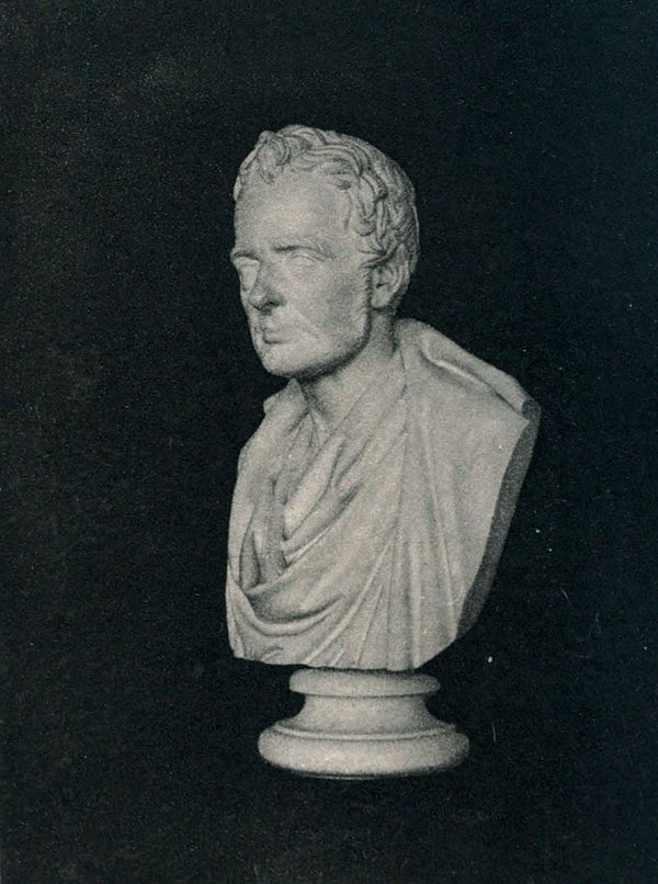 Bust of Thomas De Quincey, by Sir John Steell