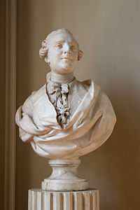 Louis XVI (1777), marbre, château de Versailles.