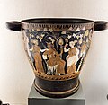 CA Painter - LCS II-4 66 - Dionysos and Pan with maenads - women - Würzburg MvWM L 877 - 01