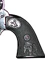 Calcio con guancette in bachelite di revolver Colt Single Action Army del 1873