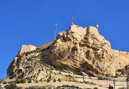 Mount Benacantil and Santa Barbara Castle