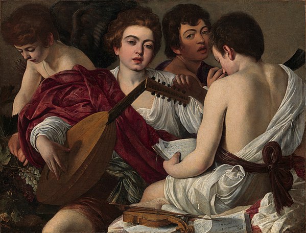 The Musicians, 1595–1596, Metropolitan Museum of Art, New York