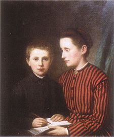 Carl und Emma Luyken (Landfort, 1870).