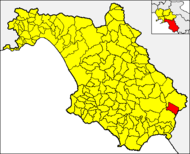 Castrum Novum (Provincia Salernitana): situs