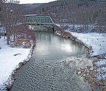 Pont en acier de la route 40 alternate