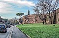 Anfiteatro castrense, inglobato nelle mura Aureliane tra Porta Maggiore e Porta san Giovanni