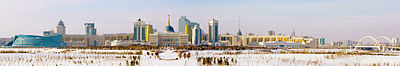 Central Astana on a Sunny, Snowy Day in February 2013.jpg