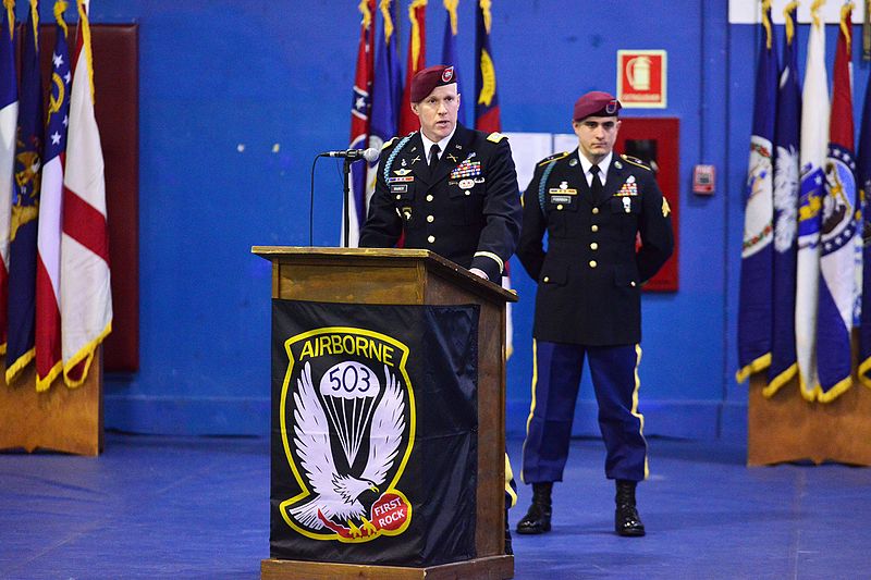 File:Change of Responsibility Ceremony, 1st Battalion, 503rd Infantry Regiment, 173rd Airborne Brigade 170112-A-JM436-054.jpg