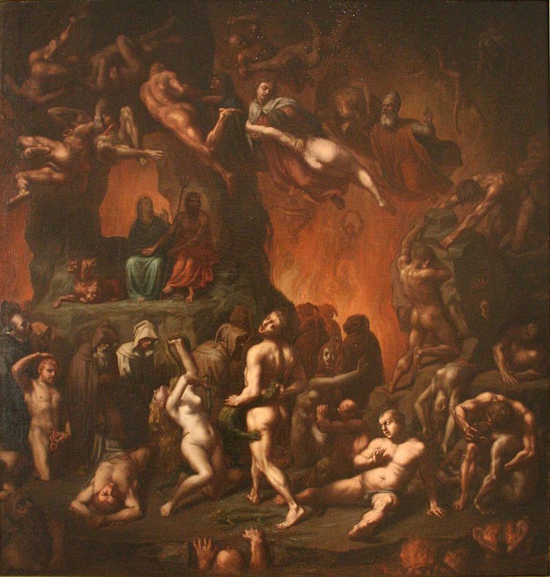 Dante's Inferno- Paul Chenavard (1846)