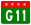 China Expwy G11 sign no name.svg