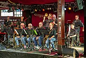 Bilder vom Zelt Musik Festival 2022 in Freiburg im Breisgau Derr Big Band Abend mit den Chnofis, BigSickBand, Streulichtern