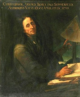 <span class="mw-page-title-main">Christoph Arnold</span> German astronomer