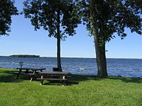 Oneida Lake from Williams Park in Cicero. Cicerowilliamspark.jpg