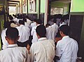 Shalat Dhuha setiap hari di SMA KP 2 Ciparay