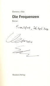 signature de Clemens J. Setz